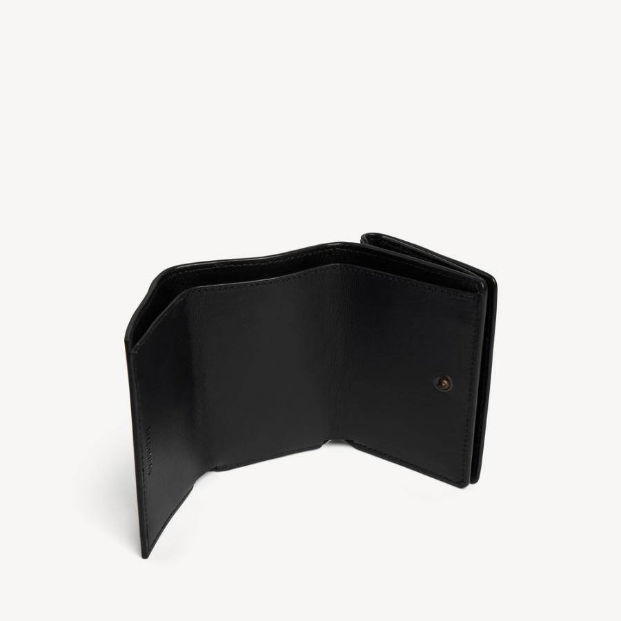 バレンシアガ BALENCIAGA メンズ LE CITY ミニ ウォレット 財布【ブラック 】【送料無料】【正規品】の画像