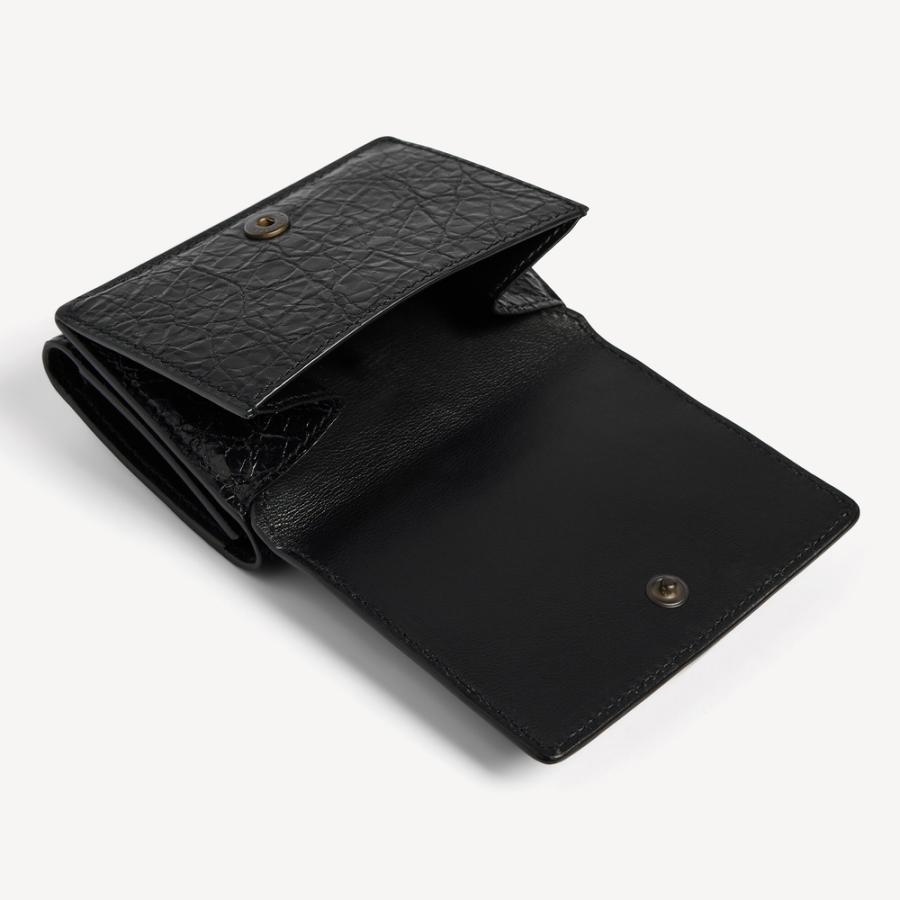 バレンシアガ BALENCIAGA メンズ LE CITY ミニ ウォレット 財布【ブラック 】【送料無料】【正規品】の画像