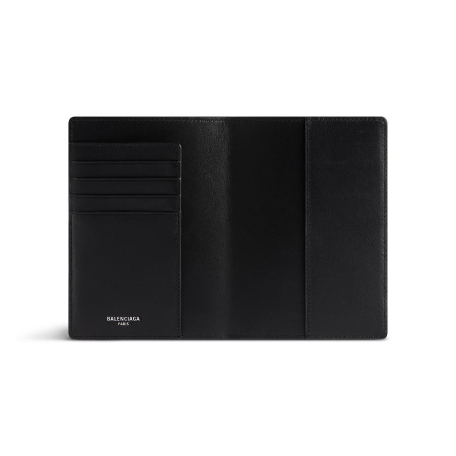 バレンシアガ BALENCIAGA メンズ PASSPORT ホルダー【バーガンディ 】【送料無料】【正規品】の画像