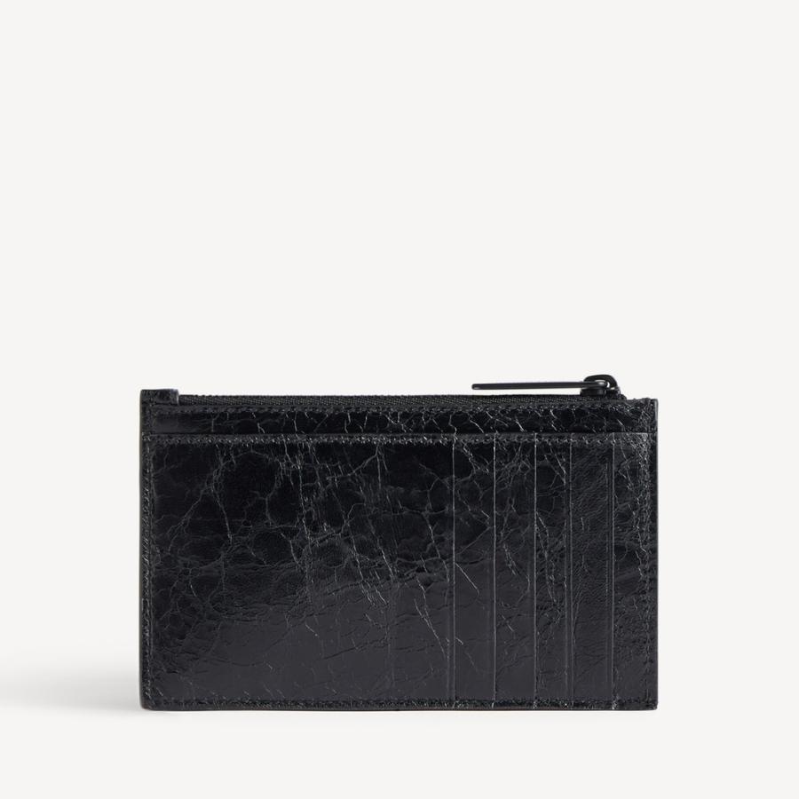 バレンシアガ BALENCIAGA メンズ MONACO ロング コイン&カードホルダー【ブラック 】【送料無料】【正規品】の画像