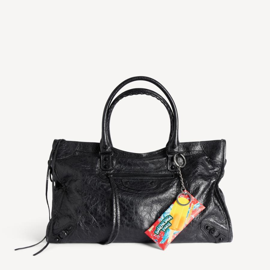 バレンシアガ BALENCIAGA メンズ キーリング/チャーム スナック ポーチ【レッド 】【送料無料】【正規品】の画像