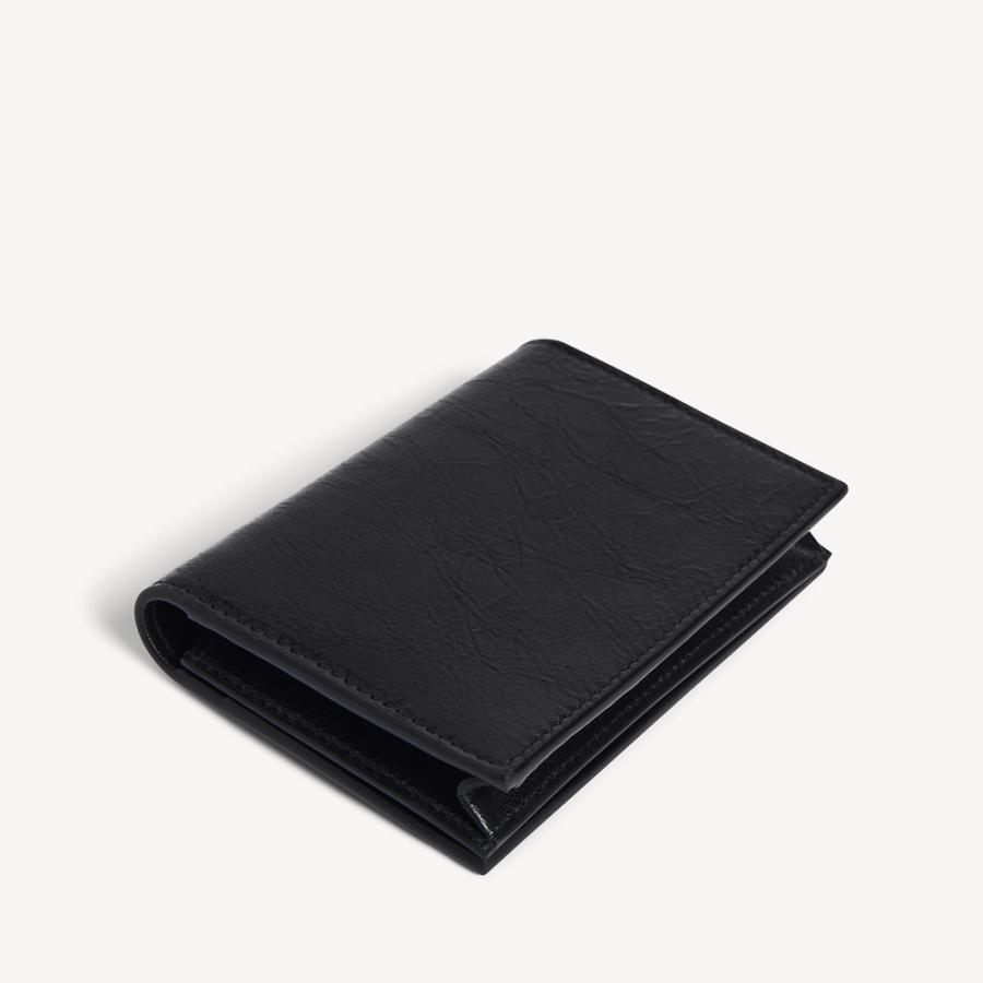 バレンシアガ BALENCIAGA メンズ MONACO フラップカードホルダー【ブラック 】【送料無料】【正規品】の画像