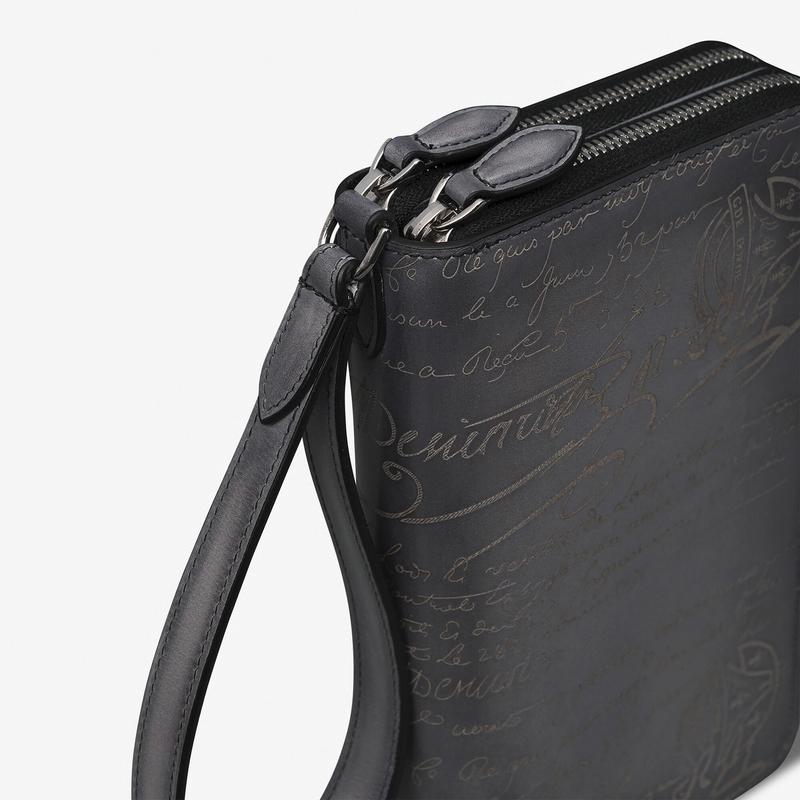 ベルルッティ Berluti メンズ タリ スクリットレザー ロングジップ 