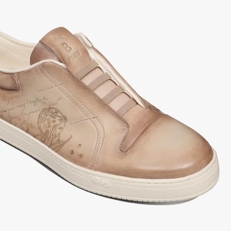 ベルルッティ Berluti プレイタイム スクリットレザー スリッポン 
