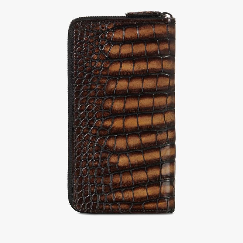 Berluti（ベルルッティ） イタウバ アリゲーターレザー ロングジップ