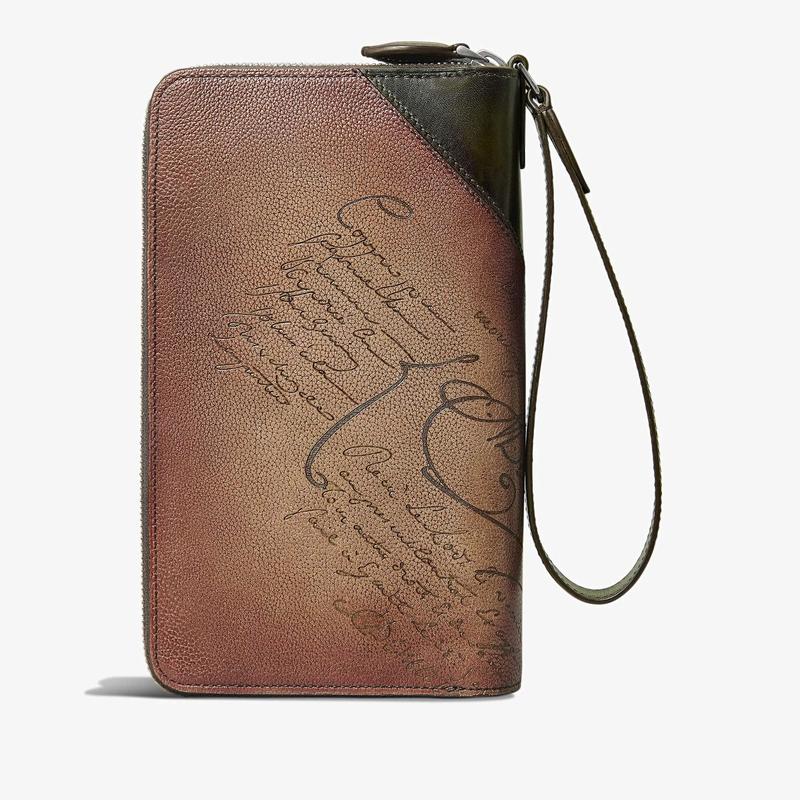 BERLUTI 財布 Berluti（ベルルッティ） タリ スクリットレザー ロングジップ