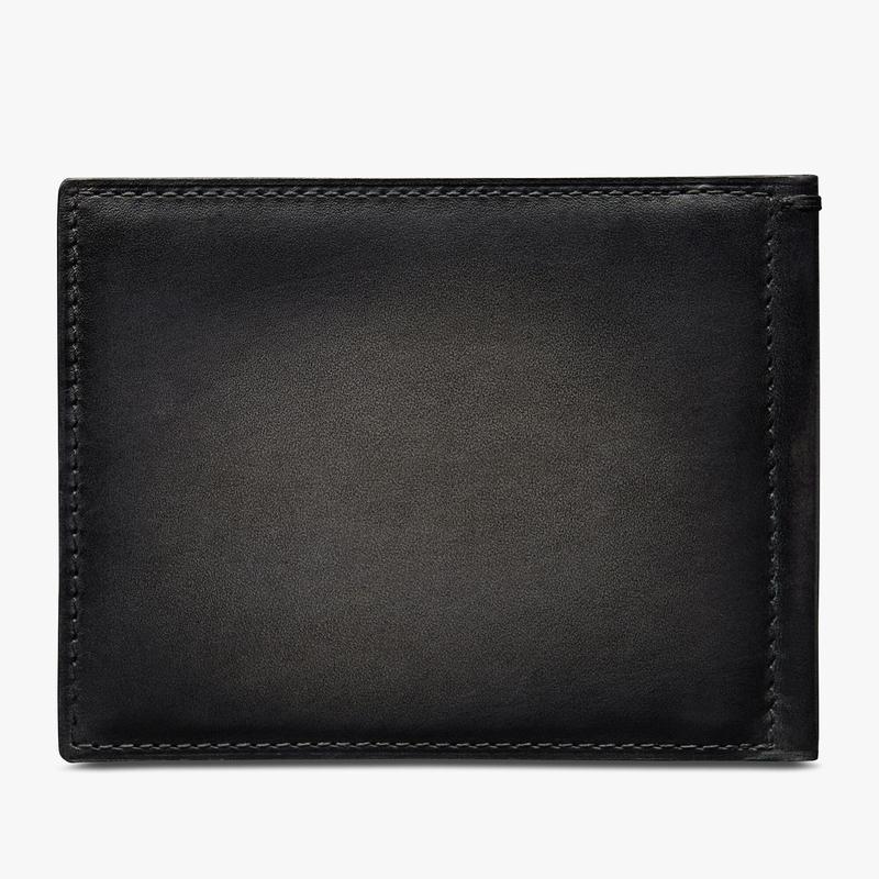ベルルッティ Berluti フィギュア スクリットレザー コンパクトウォレット 財布【nero grigio 】【送料無料】【正規品】の画像