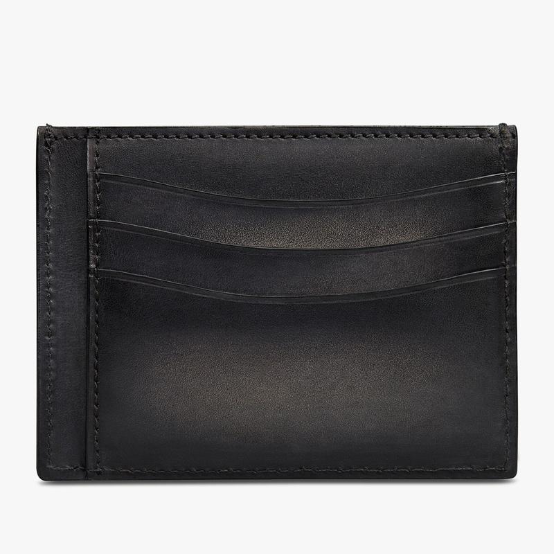 ベルルッティ Berluti バンブー テトリス スクリットレザー カードホルダー【nero grigio 】【送料無料】【正規品】の画像