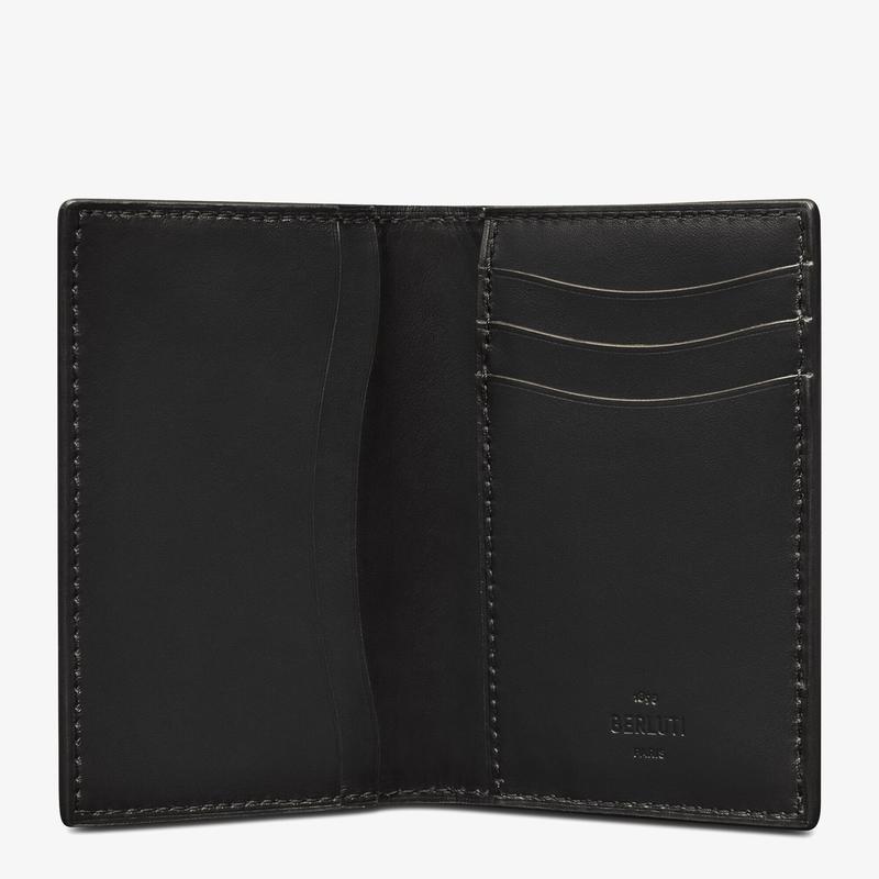 ベルルッティ Berluti ジャグア スクリットレザー カードホルダー【cacao intenso 】【送料無料】【正規品】の画像
