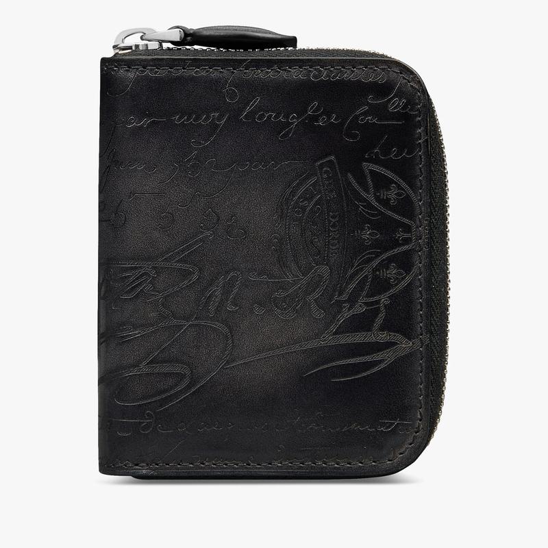 Berluti（ベルルッティ） ワパ スクリットレザー ジップ付きコイン
