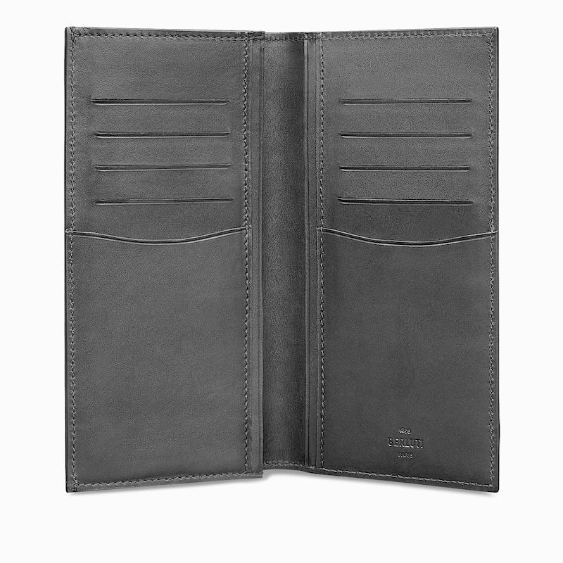 Berluti（ベルルッティ） エスパス スクリットレザー ロングウォレット 