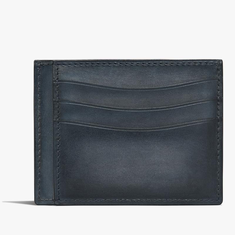 ベルルッティ Berluti バンブー テトリス スクリットレザー カードホルダー【blu minerale 】【送料無料】【正規品】の画像