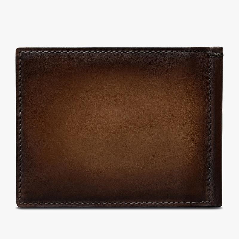 ベルルッティ Berluti フィギュア スクリットレザー コンパクトウォレット 財布【cacao intenso 】【送料無料】【正規品】の画像