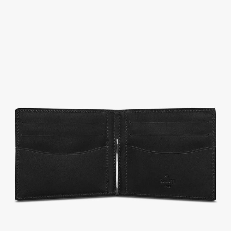 ベルルッティ Berluti フィギュア スクリットレザー コンパクトウォレット 財布【nero grigio 】【送料無料】【正規品】の画像