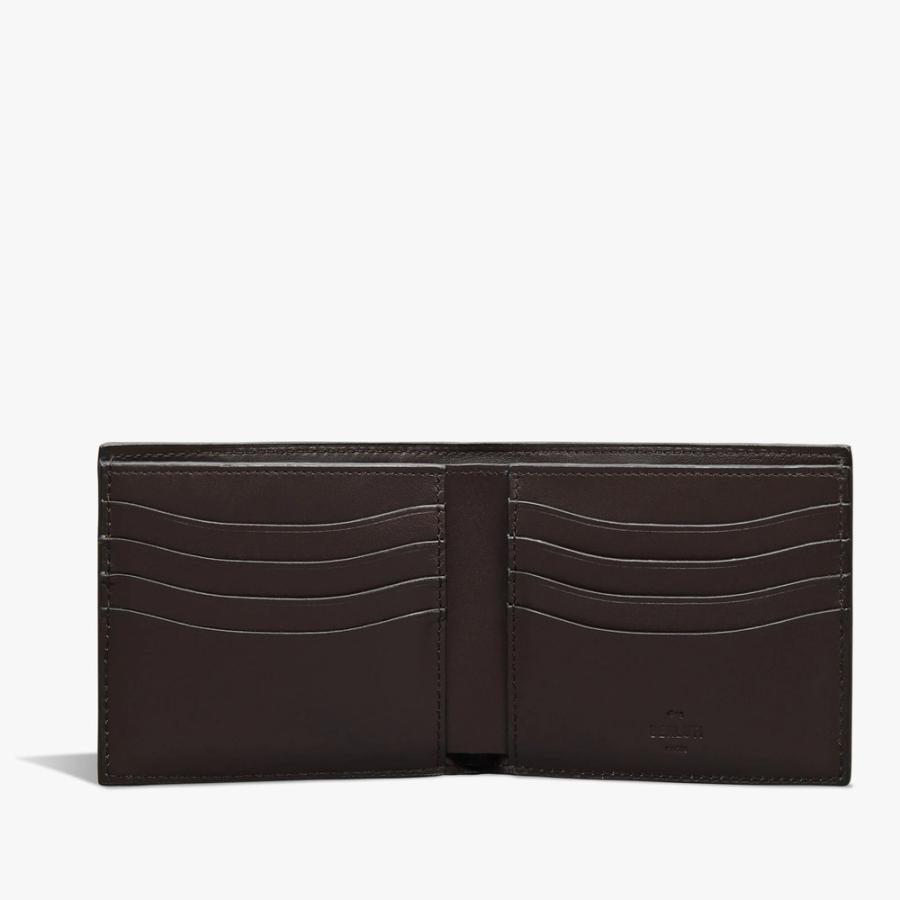 ベルルッティ Berluti マコレ スクリットレザー コンパクトウォレット 財布【jungle green 】【送料無料】【正規品】の画像