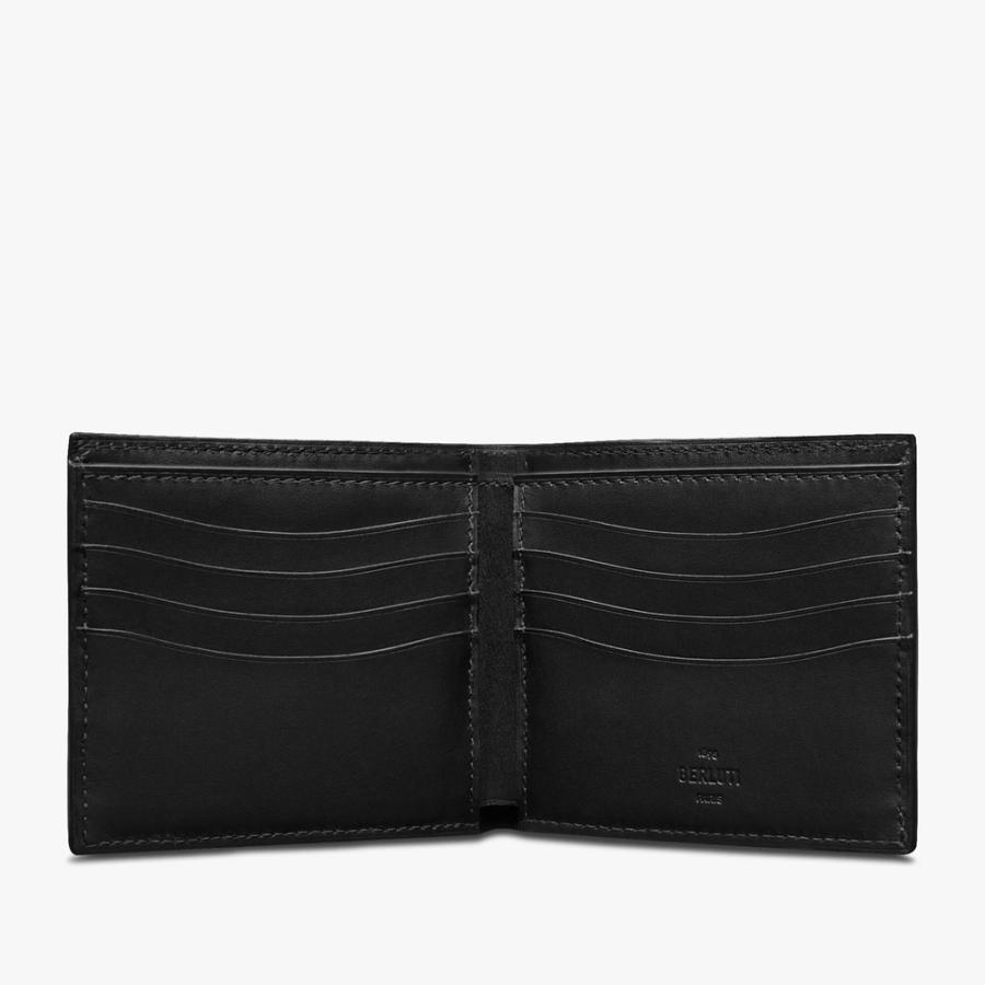 ベルルッティ Berluti マコレ スリム レザー コンパクトウォレット 財布【cacao intenso 】【送料無料】【正規品】の画像