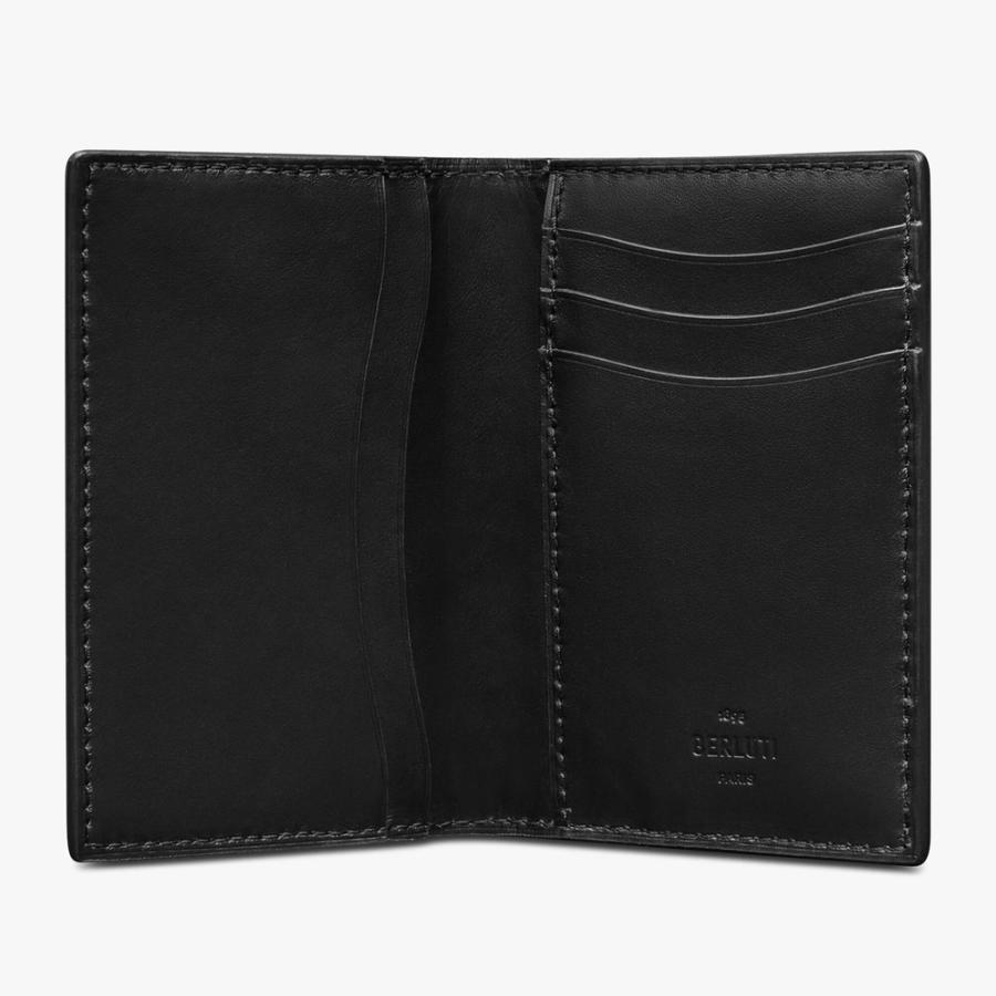 ベルルッティ Berluti ジャグア スクリットレザー カードホルダー【nero grigio 】【送料無料】【正規品】の画像