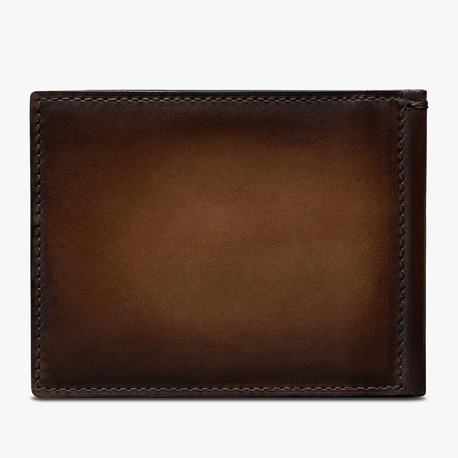 ベルルッティ Berluti フィギュア スクリットレザー コンパクトウォレット 財布【cacao intenso 】【送料無料】【正規品】の画像