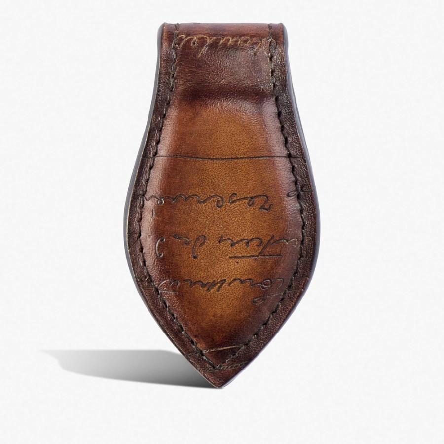 Berluti（ベルルッティ） ジュール スクリットレザー マネークリップ