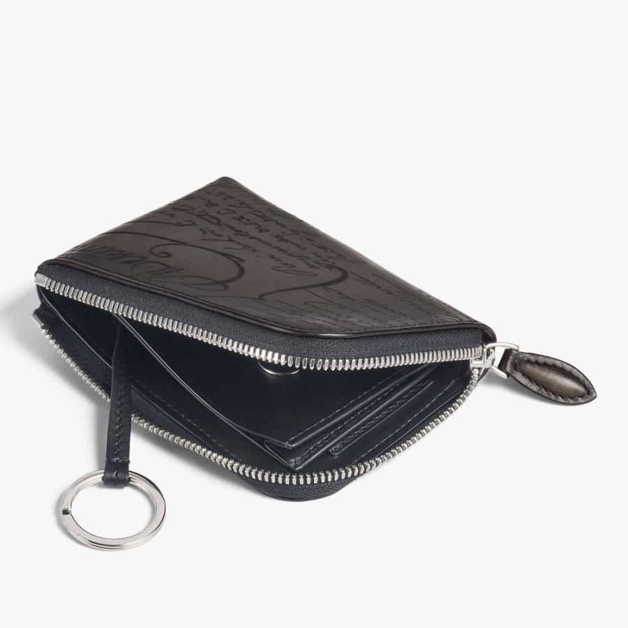 Berluti（ベルルッティ） ブナ スクリットレザー カードホルダー【nero