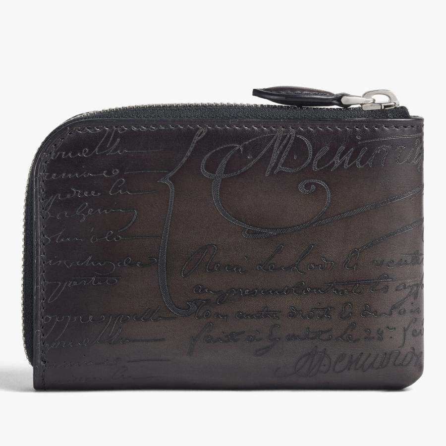 ベルルッティ Berluti ブナ スクリットレザー カードホルダー【nero grigio 】【送料無料】【正規品】の画像