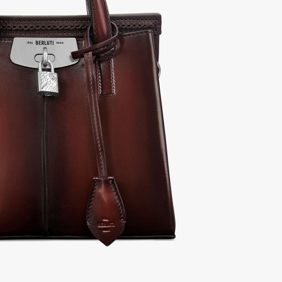 Berluti（ベルルッティ） ルティ 25 レザー メッセンジャーバッグ