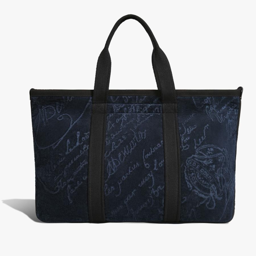 Berluti（ベルルッティ） オーバーサイズ トート スポンジ スクリット