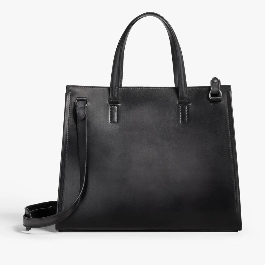 ベルルッティ　Berluti 　バッグ Berluti（ベルルッティ） ルッティ 38 レザーバッグ【nero grigio