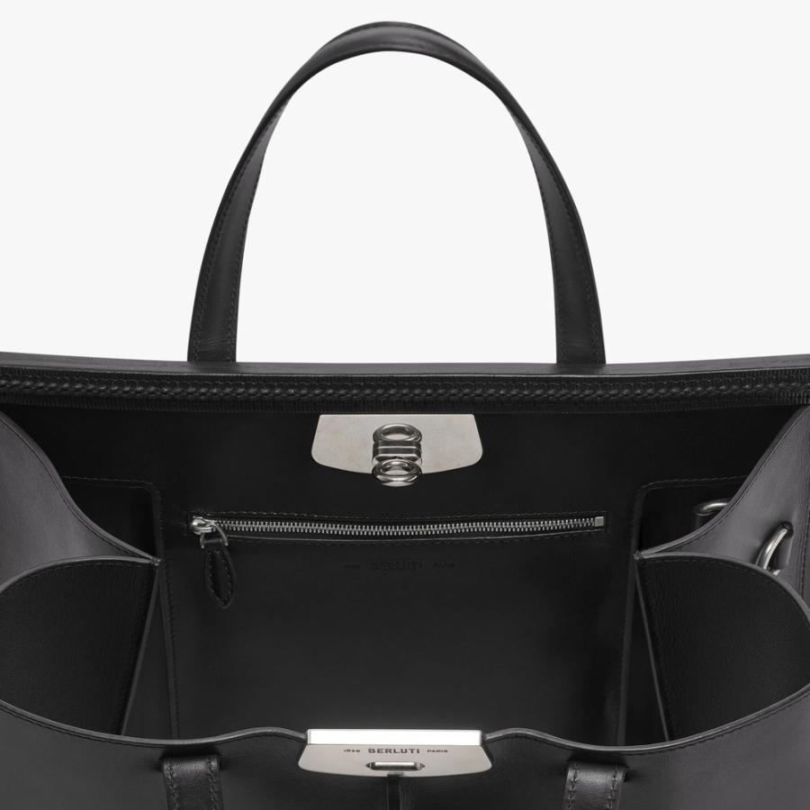 Berluti（ベルルッティ） ルッティ 38 レザーバッグ【nero grigio