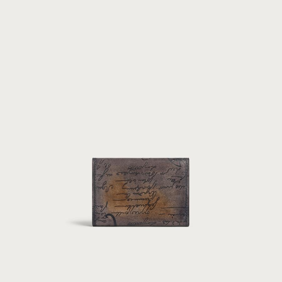ベルルッティ Berluti インブイア フラップ カードホルダー【aurora 】【送料無料】【正規品】の画像