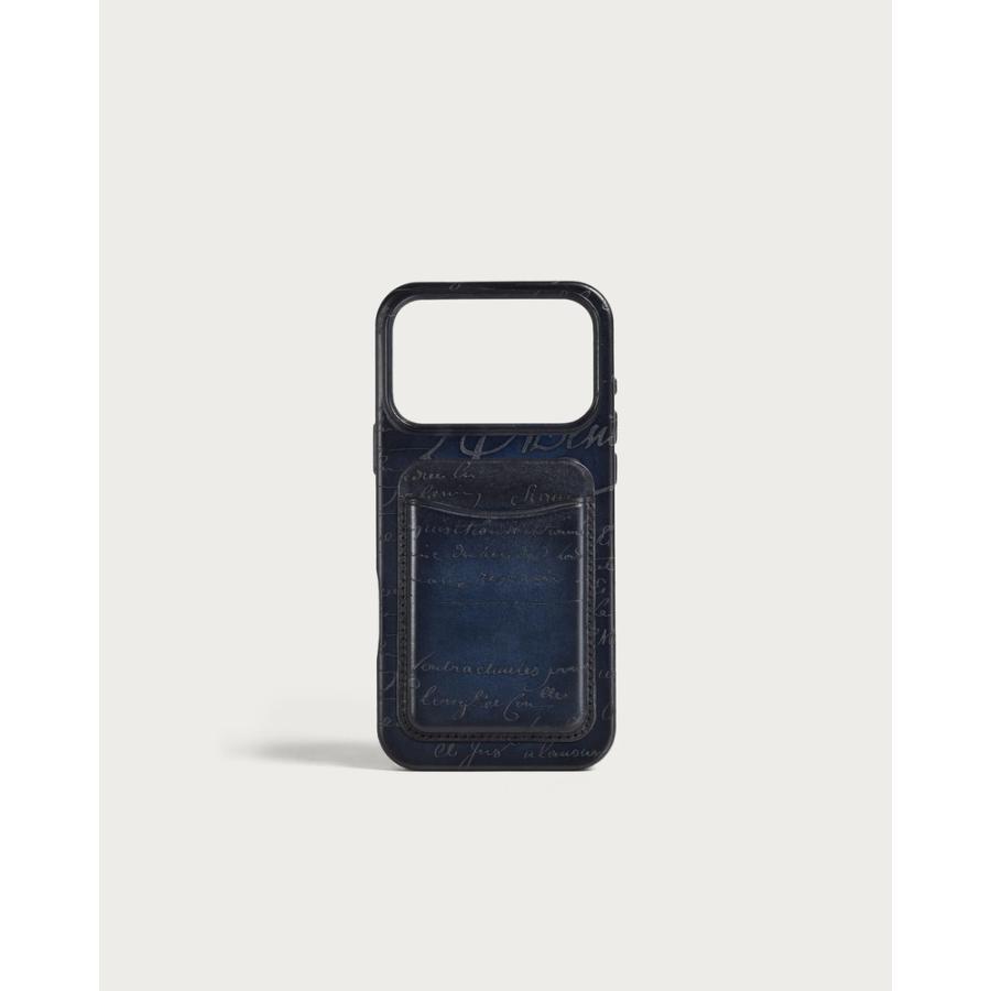ベルルッティ Berluti マグネット式カードホルダー【nero blu 】【送料無料】【正規品】の画像