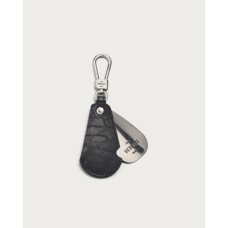 ベルルッティ Berluti シューホーン キーリング【nero grigio 】【送料無料】【正規品】の画像