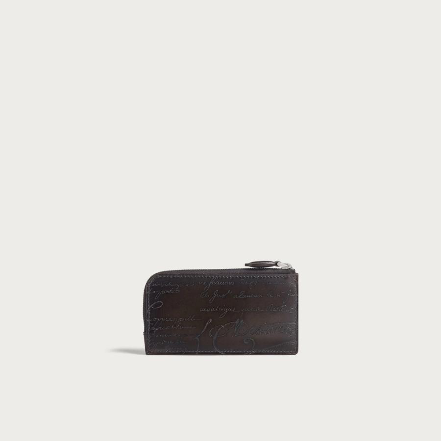ベルルッティ Berluti コア マキシ ジップ カードホルダー【selva oscura 】【送料無料】【正規品】の画像