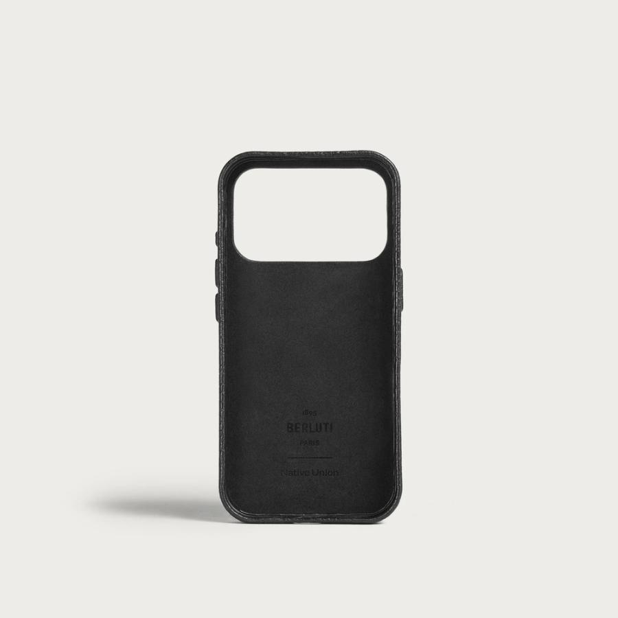 Berluti（ベルルッティ） Berluti iPhone 17 Pro ケース【deep black