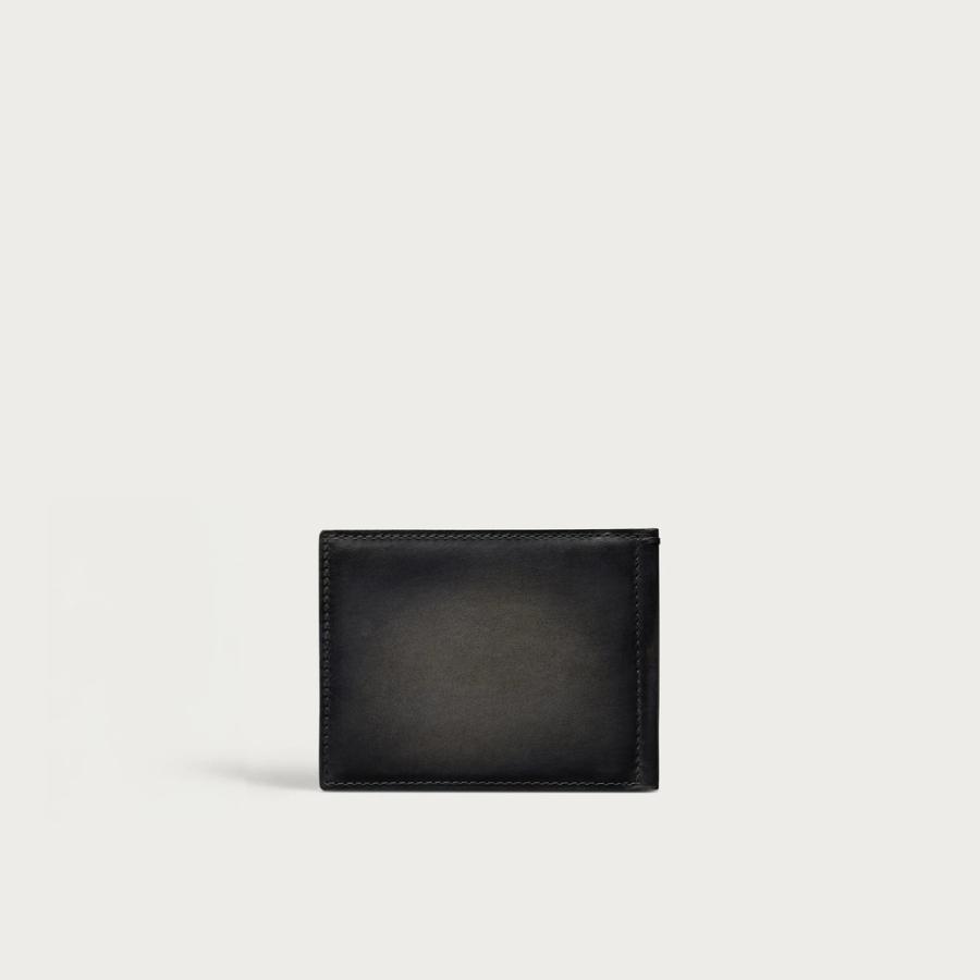 ベルルッティ Berluti フィギュア フラップ コンパクトウォレット 財布【nero grigio 】【送料無料】【正規品】の画像