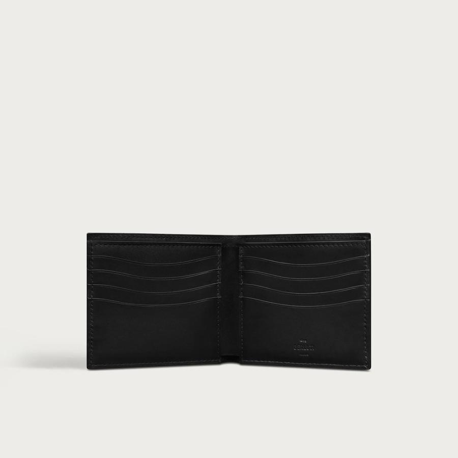 ベルルッティ Berluti マコレ フラップ コンパクトウォレット 財布【nero grigio 】【送料無料】【正規品】の画像