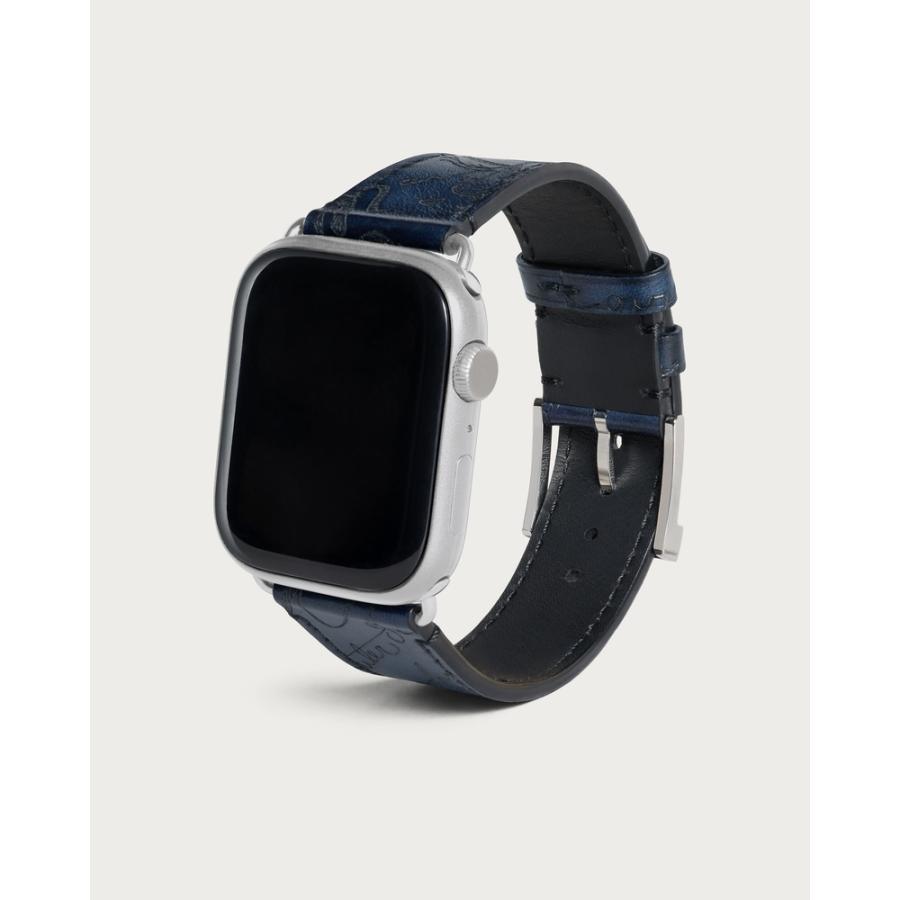 ベルルッティ Berluti アップル ウォッチ ブレスレット【nero blu 】【送料無料】【正規品】の画像