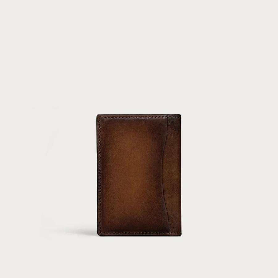ベルルッティ Berluti ジャグア フラップ カードホルダー【cacao intenso 】【送料無料】【正規品】の画像