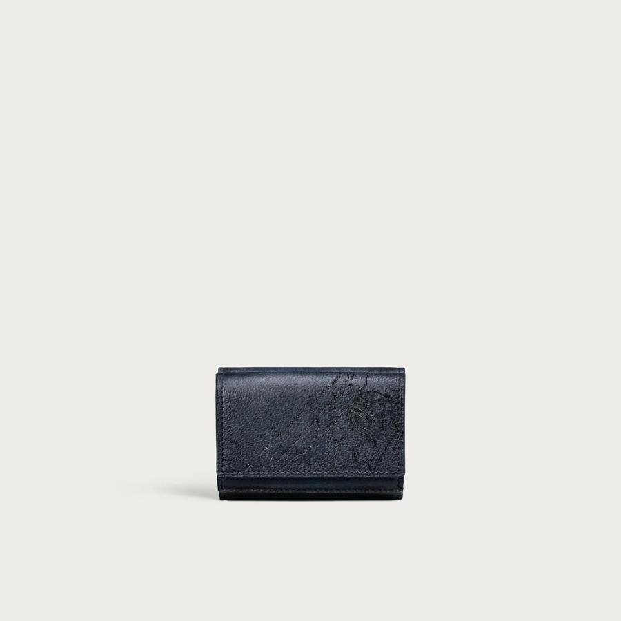 Berluti（ベルルッティ） アカジュー フラップ コンパクトウォレット