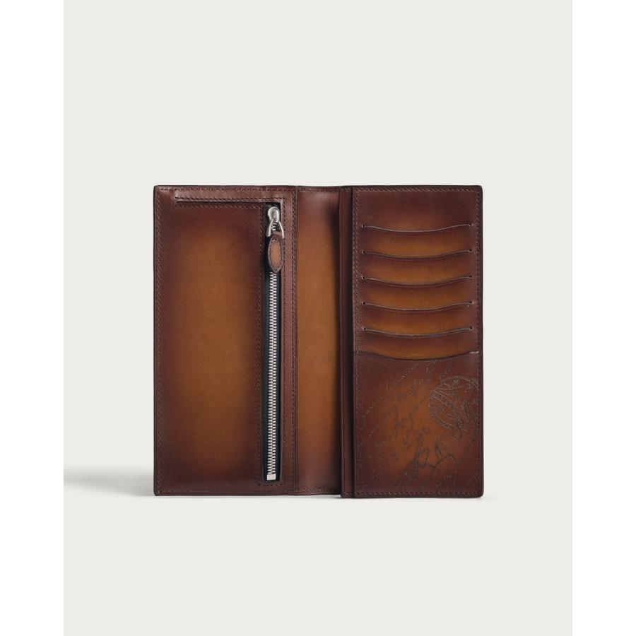 B*5様 定価17.8万円 美品　Berluti サンタル フラップ ロングウォ Berluti（ベルルッティ） サンタル フラップ ロングウォレット 財布