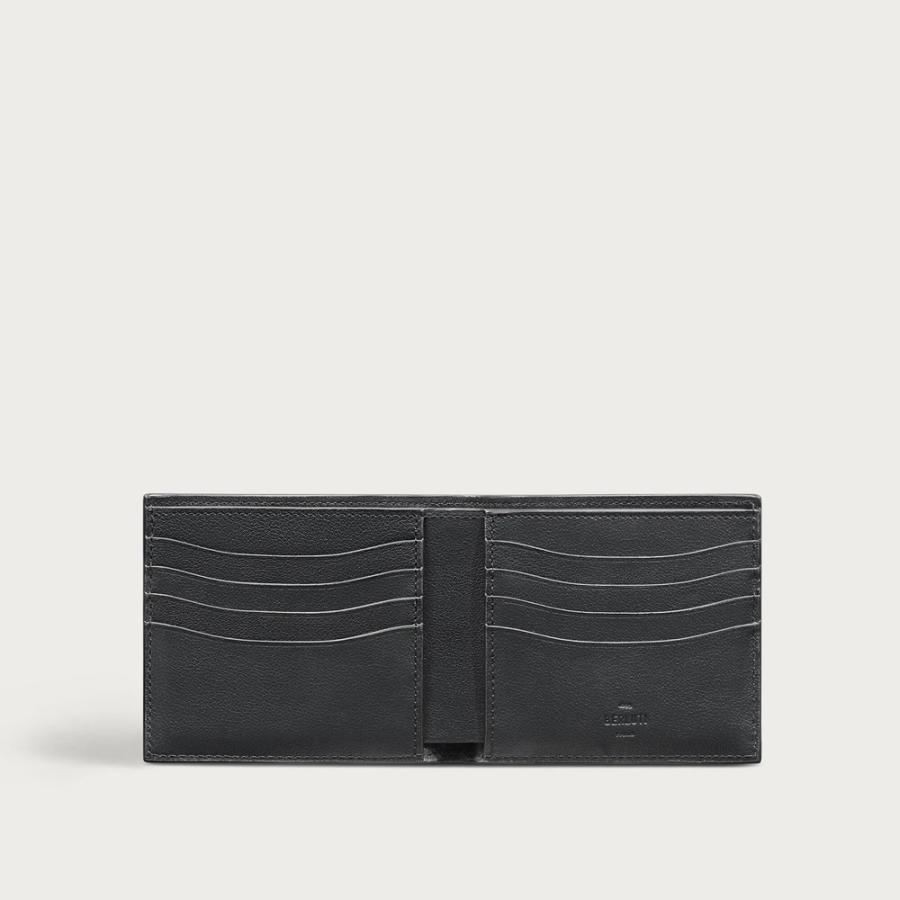 ベルルッティ Berluti マコレ フラップ コンパクトウォレット 財布【indigo denim 】【送料無料】【正規品】の画像