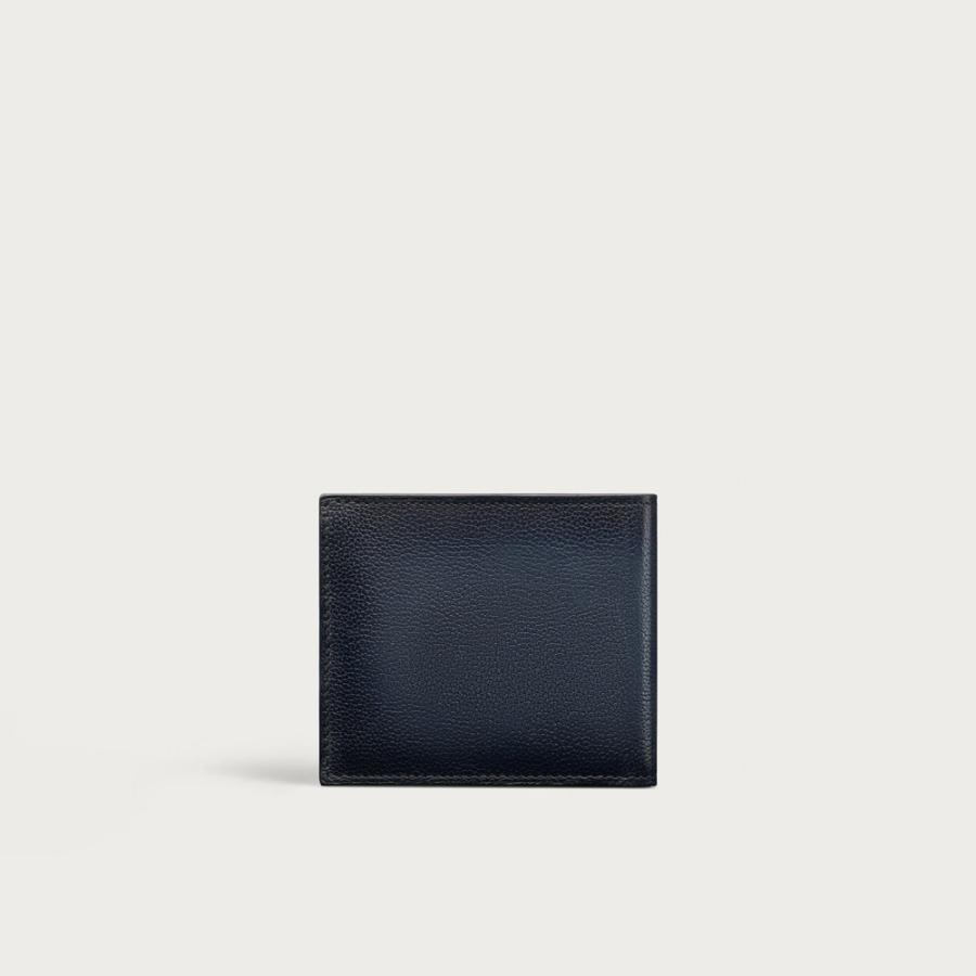 ベルルッティ Berluti マコレ フラップ コンパクトウォレット 財布【indigo denim 】【送料無料】【正規品】の画像