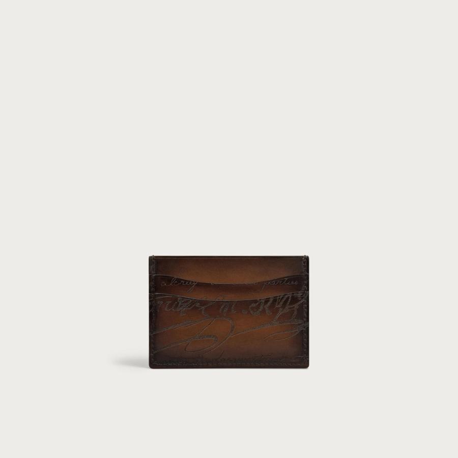ベルルッティ Berluti バンブー カードホルダー【cacao intenso 】【送料無料】【正規品】の画像