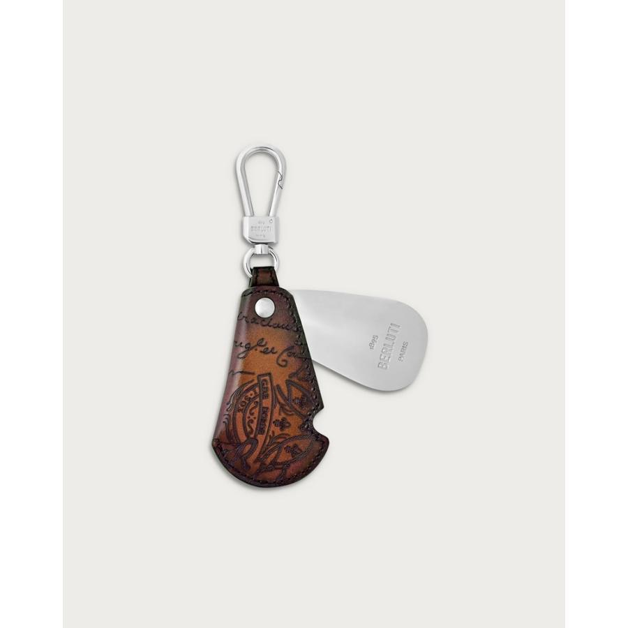 ベルルッティ Berluti シューホーン キーリング【cacao intenso 】【送料無料】【正規品】の画像