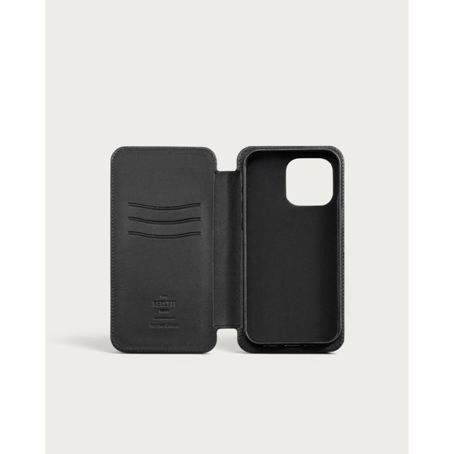ベルルッティ Berluti iPhone 16 Pro Max Phone Folio【light aluminio 】【送料無料】【正規品】の画像