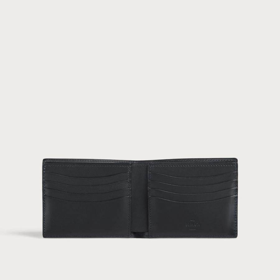ベルルッティ Berluti マコレ スリム フラップ コンパクトウォレット 財布【bleu brume 】【送料無料】【正規品】の画像