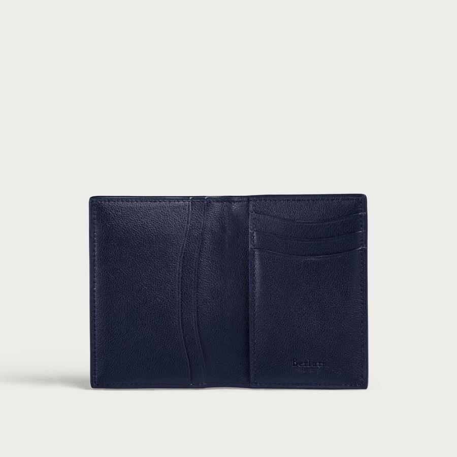 ベルルッティ Berluti ジャグア ガスパール カードホルダー【nero blu 】【送料無料】【正規品】の画像