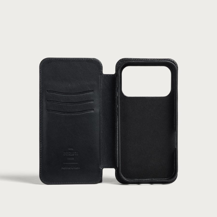 ベルルッティ Berluti iPhone 17 Pro フォリオ【nero blu 】【送料無料】【正規品】の画像