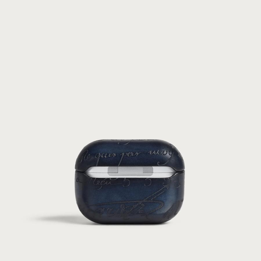 ベルルッティ Berluti AirPods Proケース【nero blu 】【送料無料】【正規品】の画像