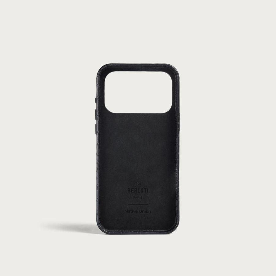 ベルルッティ Berluti iPhone 17 Pro Max ケース【nero blu 】【送料無料】【正規品】の画像